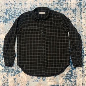 Everlane Striped Button Down Shirt Womens